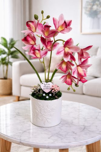 Gondozásmentes rózsaszín örök orchidea 