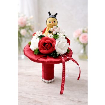 Katicás ovis ballagási csokor 