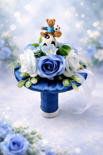 Foci macis ovis ballagási csokor 