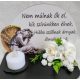 Lézervágott fa talpas sírdísz (kicsi)